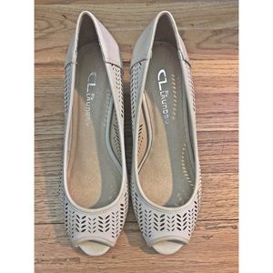 Chinese Laundry Peep Toe Wedges - 7.5